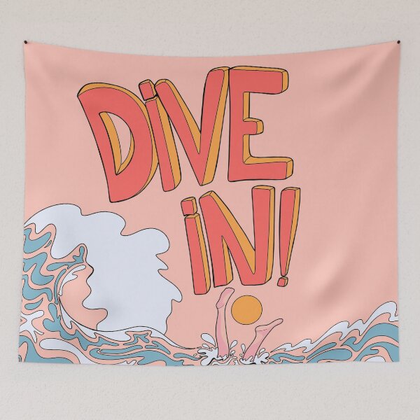 Item preview, Dive in!  designed and sold by Swadeillustrations.