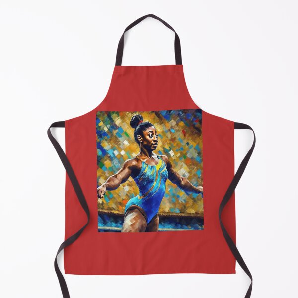 Item preview, "Simone Biles: Artistic Gymnastics Champion in Action" designed and sold by Artisticanvas.
