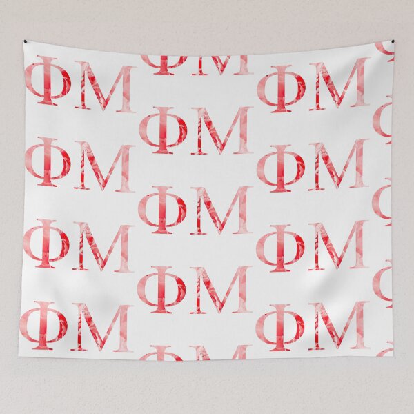 Item preview, Phi Mu carnation letters designed and sold by marinatrovatoo.