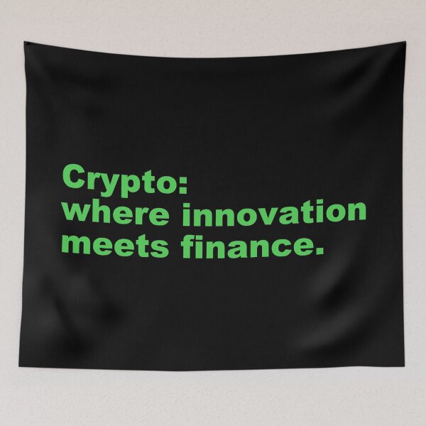 Item preview, Crypto: where innovation meets finance. designed and sold by zzz888.