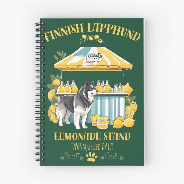 Item preview, Coquette Aesthetic Dog Lemonade Stand paws squeezed daily sweet and fresh fruits lemon finnish lapphund dog easy peasy lemon squeezy designed and sold by GoodyPaws.