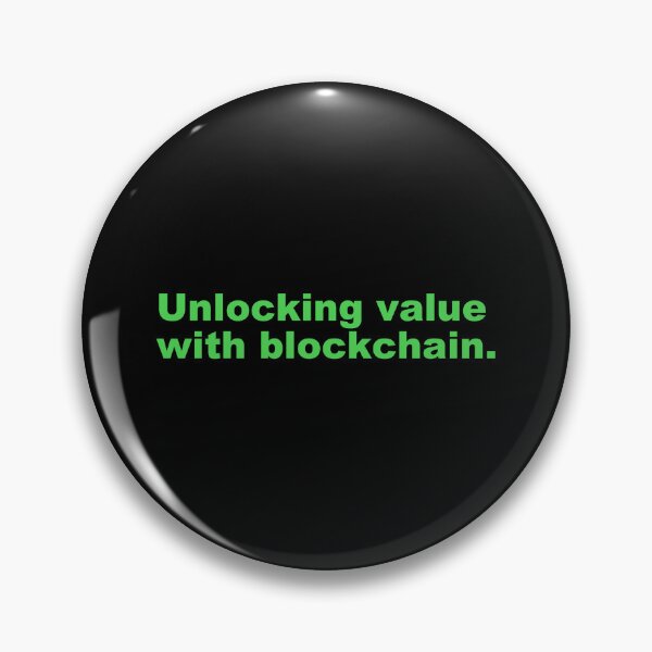 Item preview, Unlocking value with blockchain. designed and sold by zzz888.
