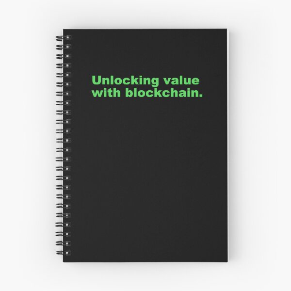 Item preview, Unlocking value with blockchain. designed and sold by zzz888.