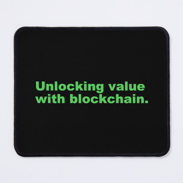 Item preview, Unlocking value with blockchain. designed and sold by zzz888.