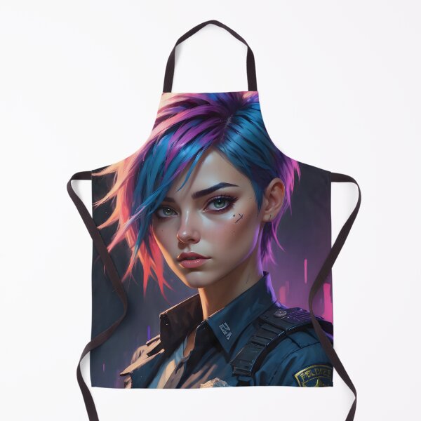 Item preview, Cyberpunk Female Police Officer designed and sold by papi1998.