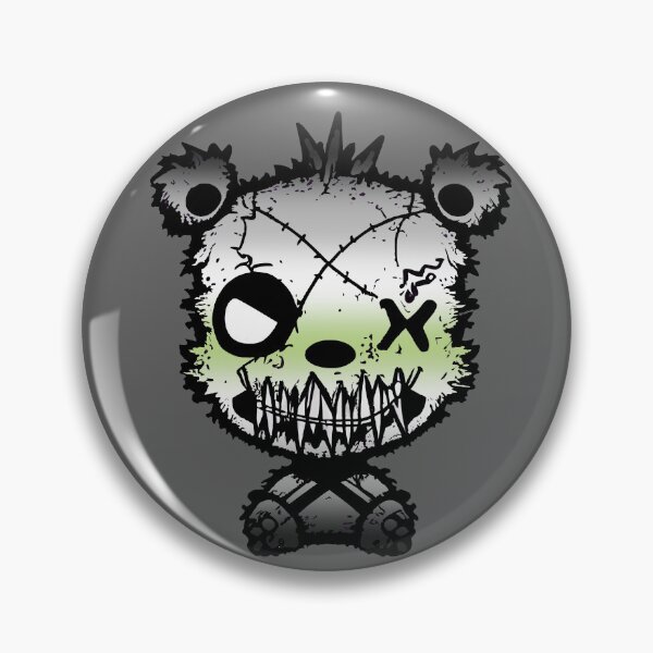 Item preview, Goth Agender Bear Pride Flag, Agender Goth Design  designed and sold by Travelslightly.