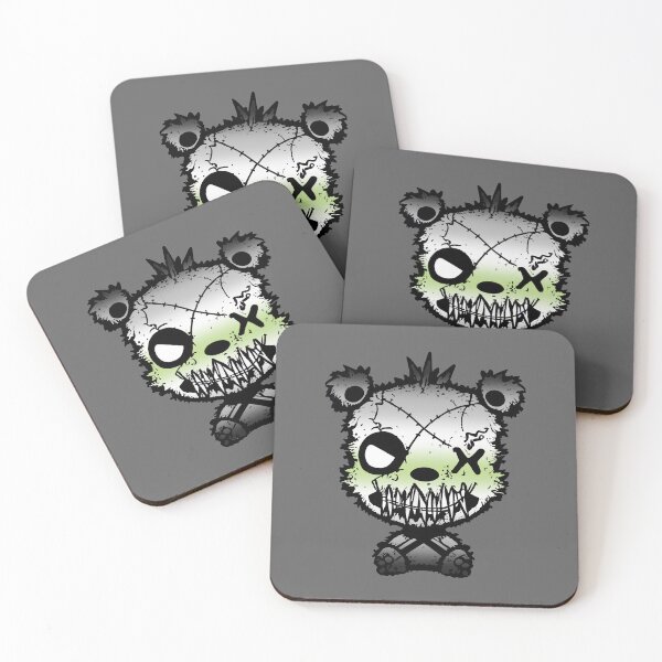 Item preview, Goth Agender Bear Pride Flag, Agender Goth Design  designed and sold by Travelslightly.