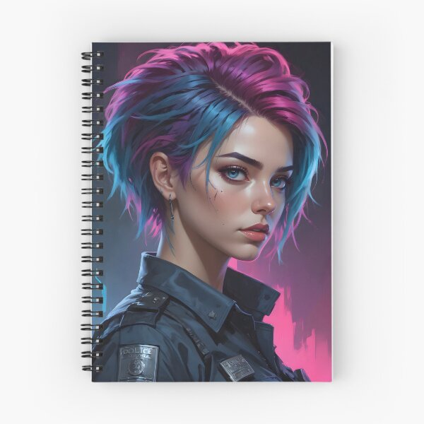 Item preview, Cyberpunk Female Police Officer designed and sold by papi1998.