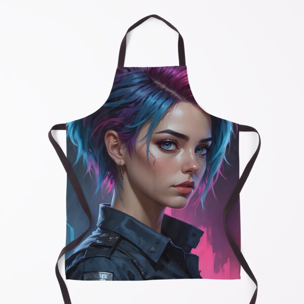 Item preview, Cyberpunk Female Police Officer designed and sold by papi1998.