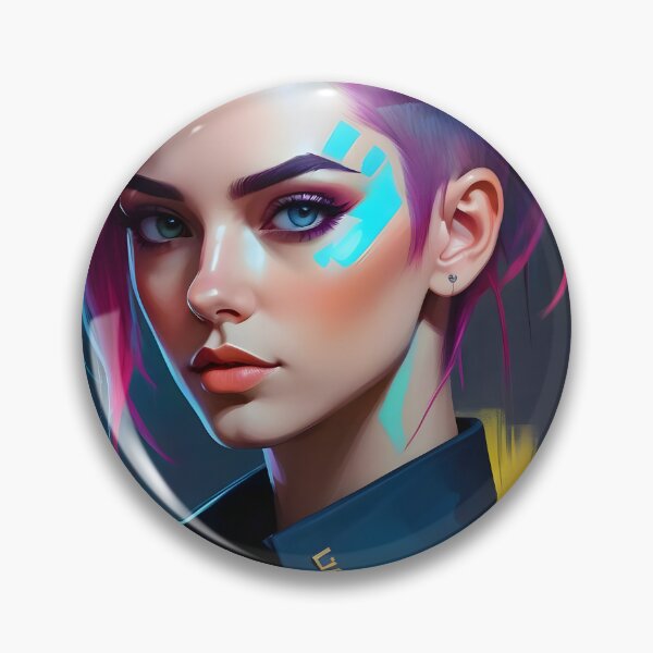 Item preview, Cyberpunk Female Police Officer designed and sold by papi1998.