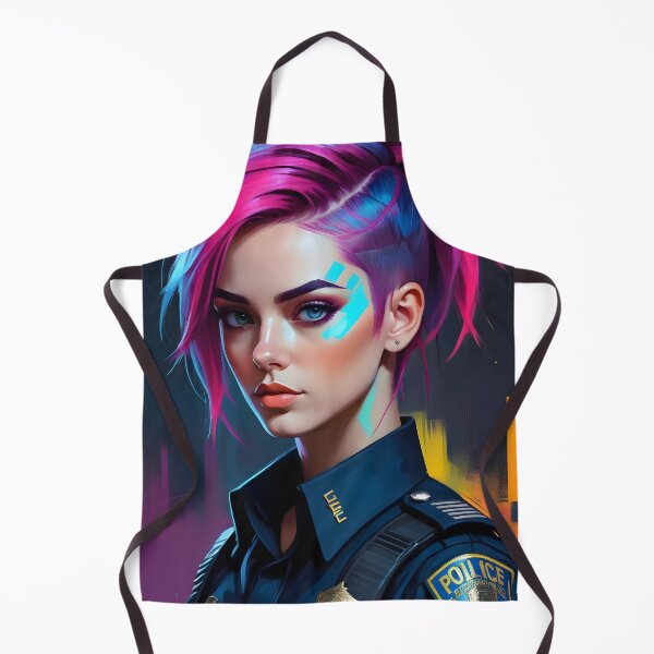 Item preview, Cyberpunk Female Police Officer designed and sold by papi1998.