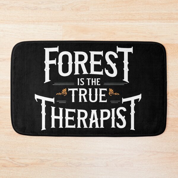 Item preview, FOREST IS THE TRUE THERAPIST cool nature lover design designed and sold by Jt41.