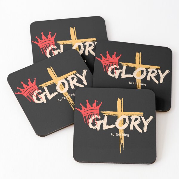 Item preview, Glory to the king  designed and sold by theTMdesigns.