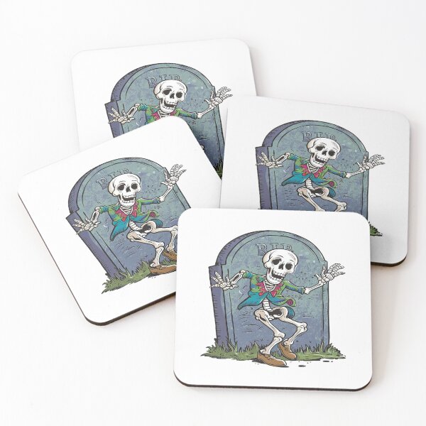 Item preview, Danse Macabre: Halloween Skeleton Party designed and sold by Sensepiphoria.