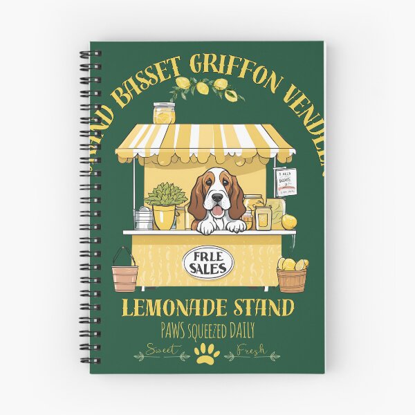 Item preview, Coquette Aesthetic Dog Lemonade Stand paws squeezed daily sweet and fresh fruits lemon grand basset griffon vendéen dog easy peasy lemon squeezy designed and sold by GoodyPaws.