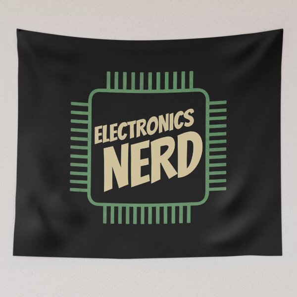 Item preview, Electronics Nerd designed and sold by Anniko Art Studio.