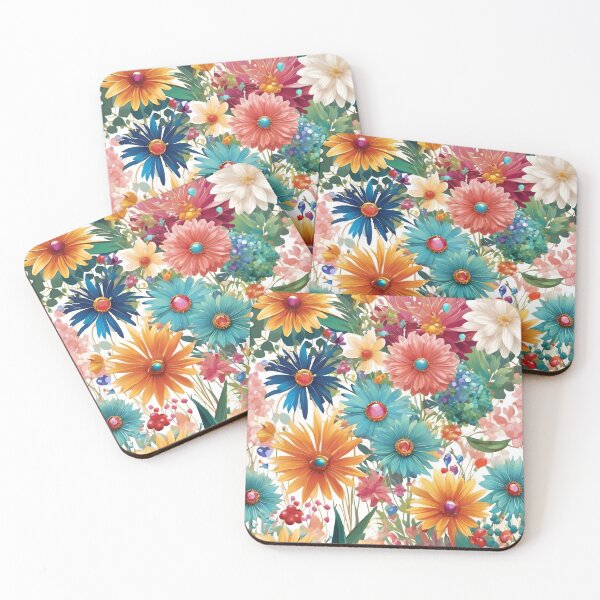 Item preview, Dazzling Jewel Blossoms designed and sold by Thai Vibe Studio.
