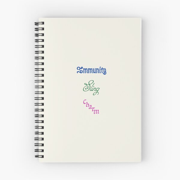 Item preview, Immunity Sling Charm Album Title Logos Sticker Pack designed and sold by aestheticqueen.