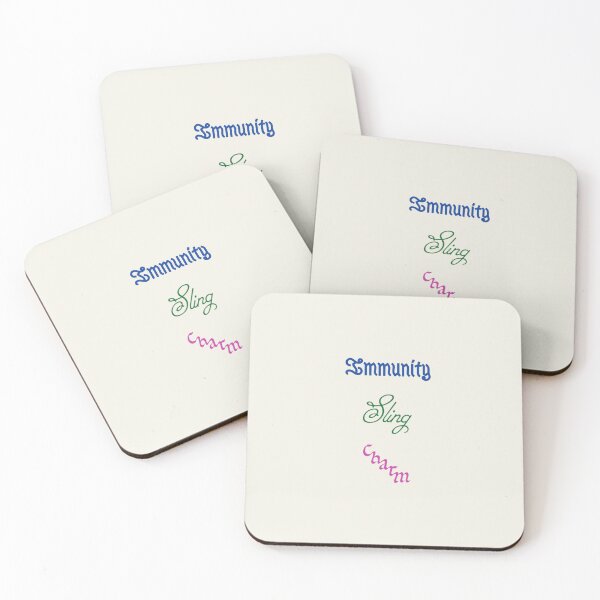 Item preview, Immunity Sling Charm Album Title Logos Sticker Pack designed and sold by aestheticqueen.