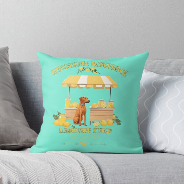 Item preview, Coquette Aesthetic Dog Lemonade Stand paws squeezed daily sweet and fresh fruits lemon rhodesian ridgeback dog easy peasy lemon squeezy designed and sold by GoodyPaws.