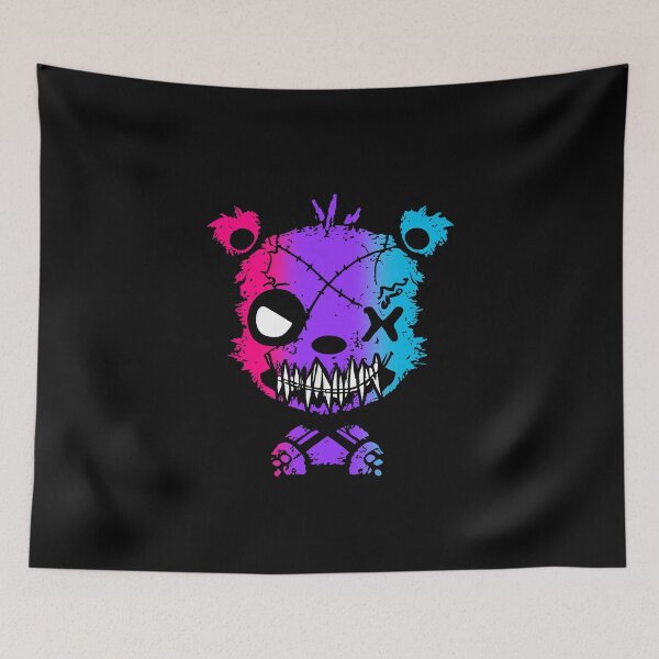 Item preview, Goth Androgynous Bear Pride Flag, Androgynous Goth Design  designed and sold by Travelslightly.