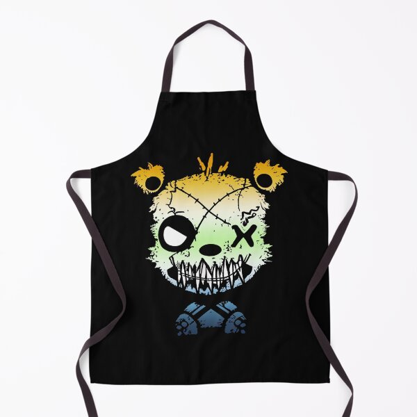 Item preview, Goth AroAce Agender Bear Pride Flag, AroAce Agender Goth Design designed and sold by Travelslightly.
