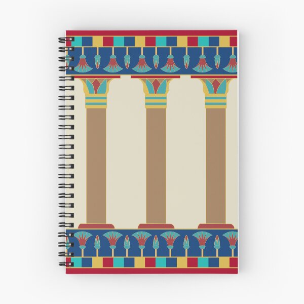 Item preview,  Columns of Ancient Egypt - Colored with ancient Egyptian Color palettes designed and sold by mohamedeldin.