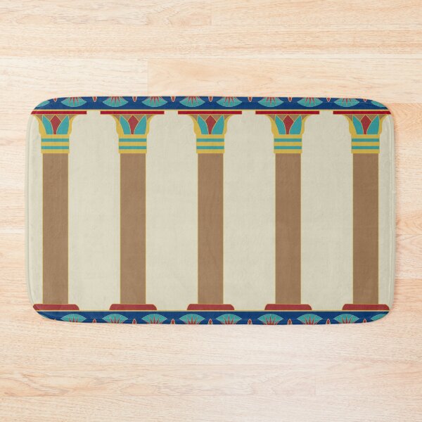 Item preview,  Columns of Ancient Egypt - Colored with ancient Egyptian Color palettes designed and sold by mohamedeldin.