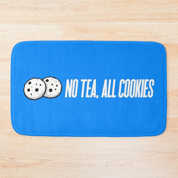 Item preview, no tea, all cookies | software stickers | corpo stickers | tech stickers designed and sold by PoshPixel.