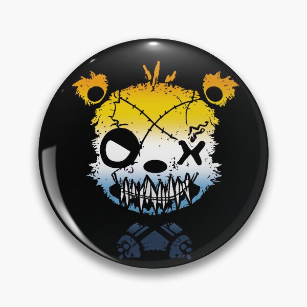 Item preview, Goth AroAce Bear Pride Flag, AroAce Goth Design  designed and sold by Travelslightly.
