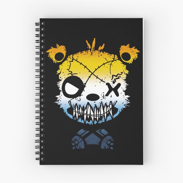 Item preview, Goth AroAce Bear Pride Flag, AroAce Goth Design  designed and sold by Travelslightly.