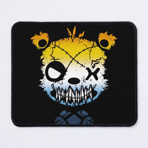 Item preview, Goth AroAce Bear Pride Flag, AroAce Goth Design  designed and sold by Travelslightly.