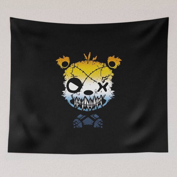 Item preview, Goth AroAce Bear Pride Flag, AroAce Goth Design  designed and sold by Travelslightly.
