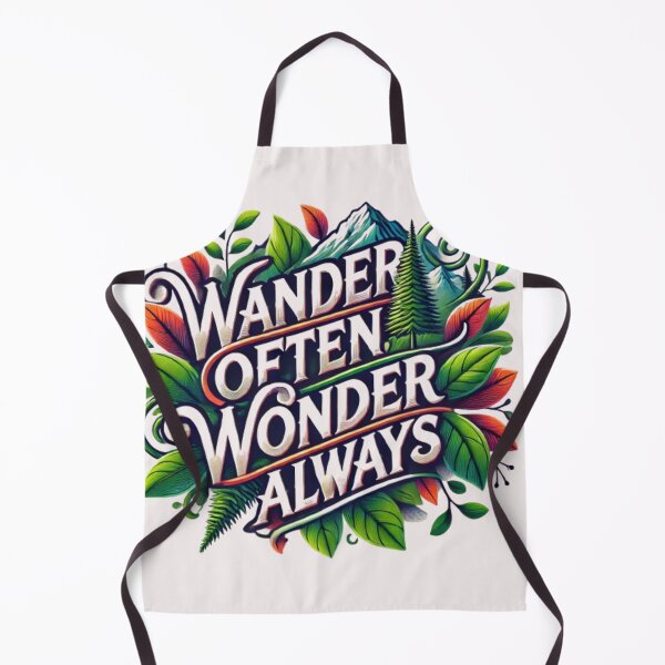 Item preview, Wander Often, Wonder Always designed and sold by WildVista.