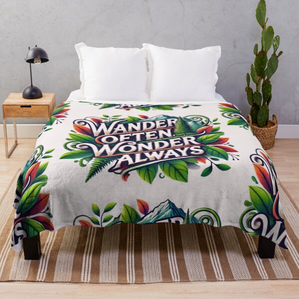 Item preview, Wander Often, Wonder Always designed and sold by WildVista.