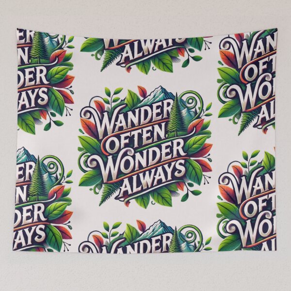 Item preview, Wander Often, Wonder Always designed and sold by WildVista.