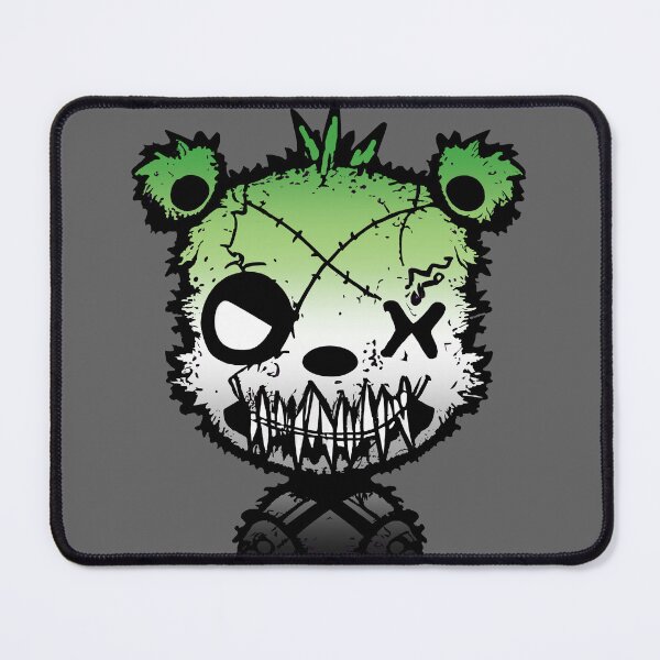 Item preview, Goth Aromantic Bear Pride Flag, Aromantic Goth Design  designed and sold by Travelslightly.