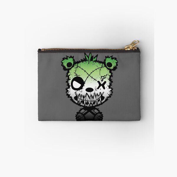 Item preview, Goth Aromantic Bear Pride Flag, Aromantic Goth Design  designed and sold by Travelslightly.