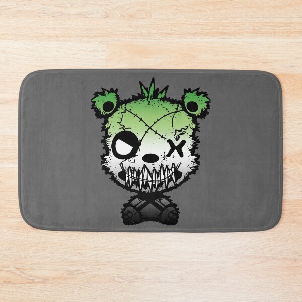 Item preview, Goth Aromantic Bear Pride Flag, Aromantic Goth Design  designed and sold by Travelslightly.