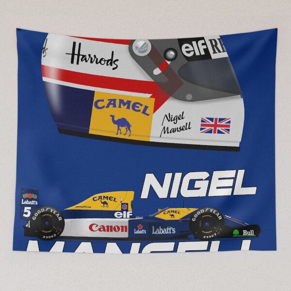Item preview, Nigel Mansell 1992 - Williams f1 - Williams FW14b designed and sold by JageOwen.