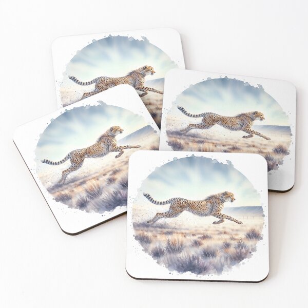 Item preview, Cheetah Running designed and sold by RubisLeaf.