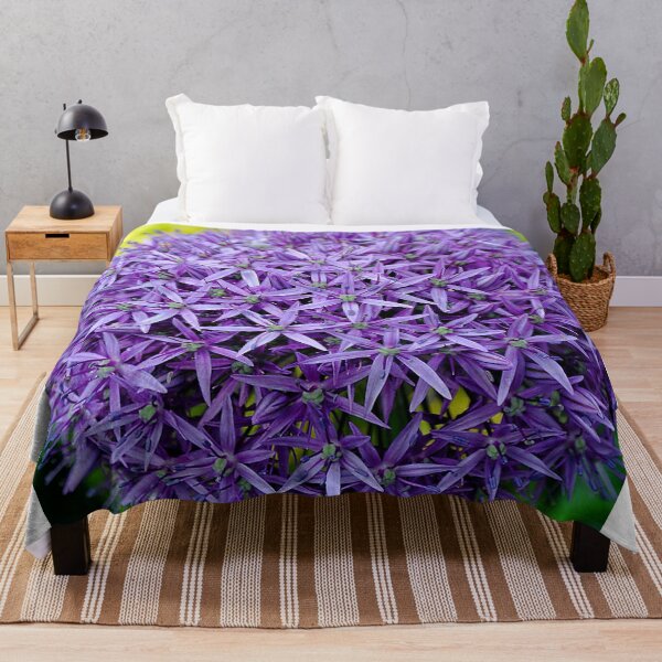 Item preview, Allium Hollandicum Purple Summer Flowers designed and sold by AndyEvansPhotos.