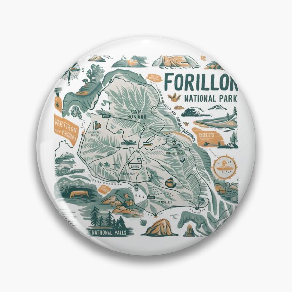 Item preview, forillon map designed and sold by mood-draftsman.