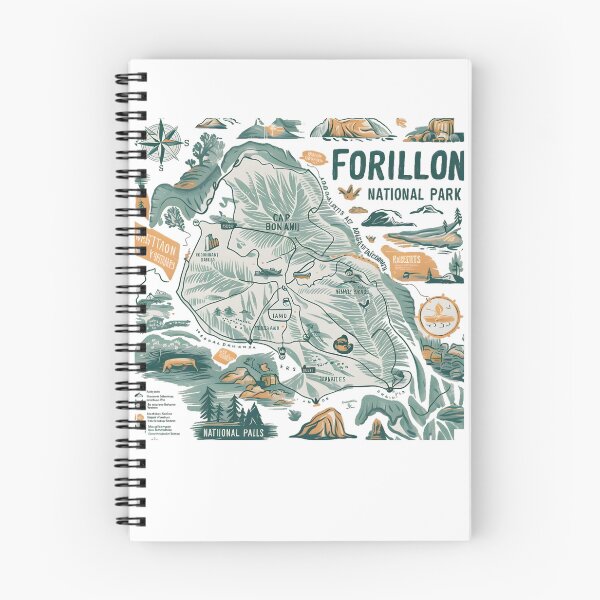 Item preview, forillon map designed and sold by mood-draftsman.