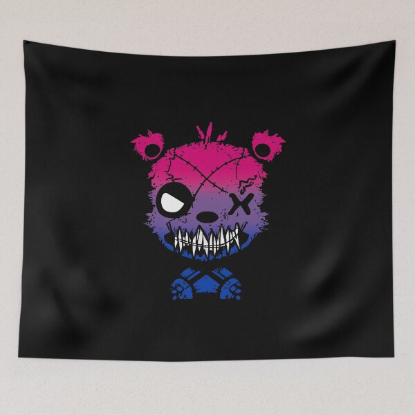 Item preview, Goth Bisexual Bear Pride Flag, Bi Goth Design  designed and sold by Travelslightly.
