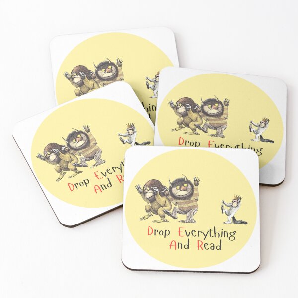 Item preview, Childrens Book week 2024 sticker where the wild things are sticker book week reading is magic Eric carle kids book drop everything and read designed and sold by LaundrySalt.