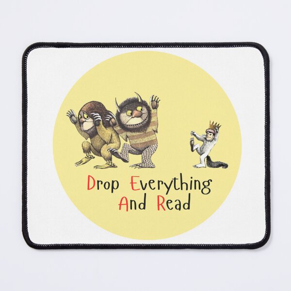 Item preview, Childrens Book week 2024 sticker where the wild things are sticker book week reading is magic Eric carle kids book drop everything and read  designed and sold by LaundrySalt.