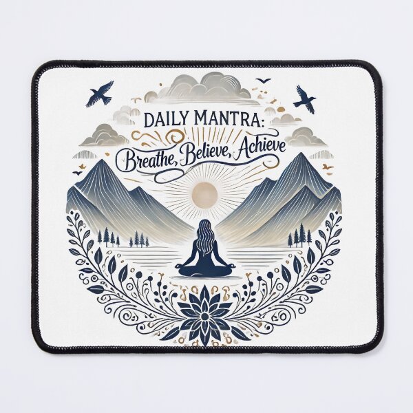 Item preview, Daily Mantra Positivity and Funny Gifts Art designed and sold by BadhbhArt.