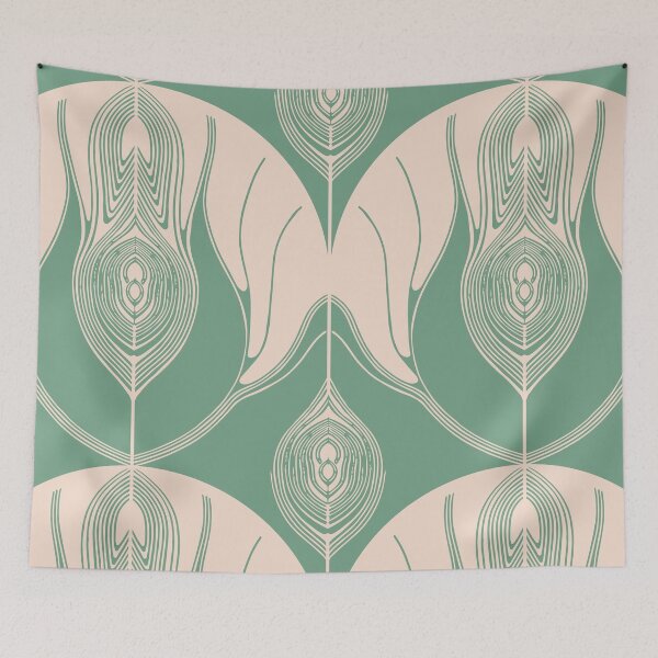 Item preview, Peacock Feather Stylization, Green version designed and sold by Alex  Blud.