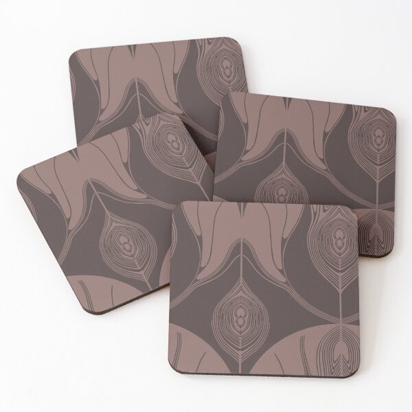 Item preview, Peacock Feather Stylization, Brown version designed and sold by Alex  Blud.